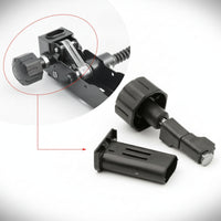 Chair Backrest Connector Clamp-Style Backrest Fastening Assembly Fastener Sturdy Slimline for Furniture Restoration