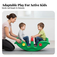 4-Person Flower Teeter-Totter vividly Colored Multi-Person Teeter-Totter Promotes Active Play Playground Equipment for Toddlers, returnyard, play area, Lawn
