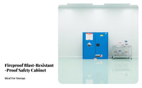 Shock-Resistant Resistant Cabinet Fire Resistant Fire Resistant Cabinet Two-Ply Construction Risky Liquid Storage for Laboratories, Workshops, Factory