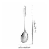 Stainless Steel Serving Spoon Easy to Clean Buffet Serving Utensils Dishwasher for Cafeteria