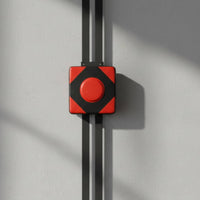 Wall Mounted Boxing Target Thickened Padding Wall Mounted Punching Pad Shock Absorbing Hanging Punch Pad for Beginners