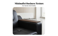 Comfortable 3-Piece Business Couch Ensemble Long-Lasting Reception Sofa High-Density Foam Cushioning Office Furniture Ergonomic Design for Clients, Guests, Lounge, Waiting Room, Lobby
