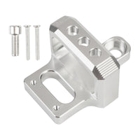 3-Port Solenoid Valve Bracket Machined Boost Controller Solenoid Bracket Easy to Install High Precision for Car Tuners