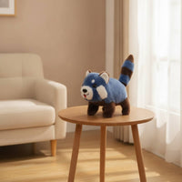 Mini Cuddly Raccoon Toy Small Walking Toy Realistic Cuddly  for Playroom