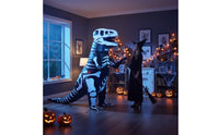 Inflate Inflatable Skeleton Dinosaur Costume Funny Inflatable Dinosaur Costume Long-Lasting Apparel One Size Fits All for Cosplay