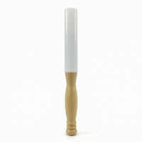 Handheld Singing Bowl Mallet Wrapped Crystal Bowl Mallet Lightweight Clear for Sound Healers, Meditation