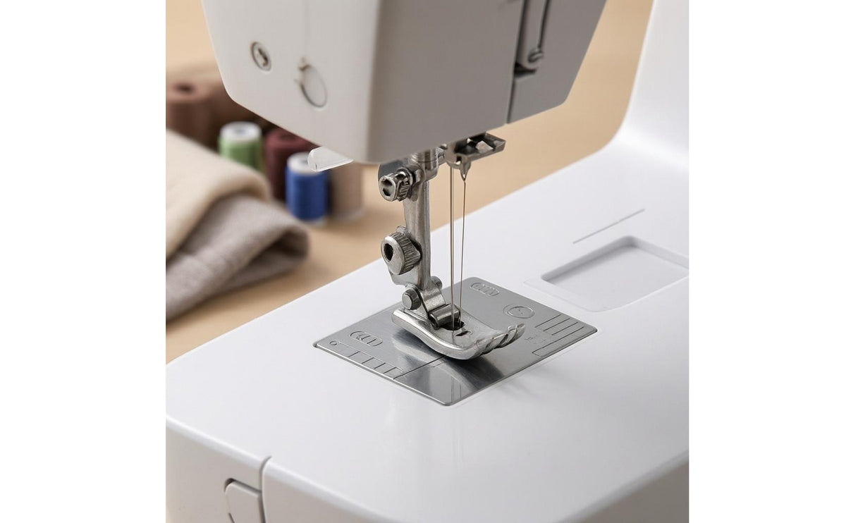 Built-in Light Electric Sewing Machine Metal Frame Compact Tabletop Sewing Machine Extension Table Household Appliance