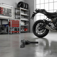 Foldable Jack-up Lever Easy Installation Motorcycle Hoist Helper Handle for DIY Mechanics