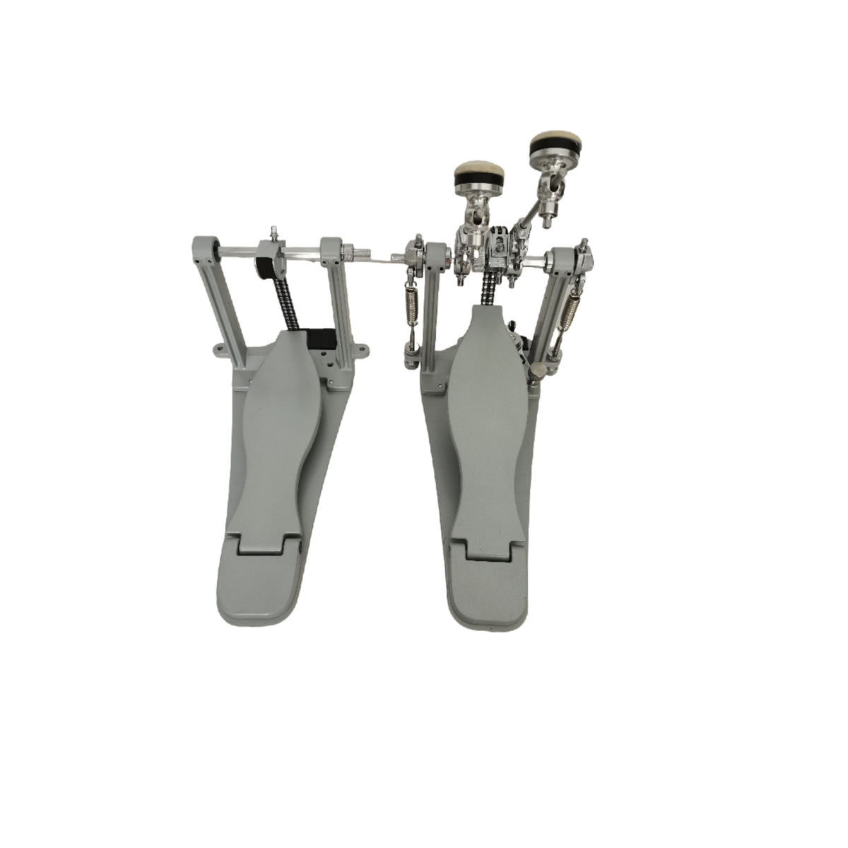 twoFoot Double Bass Drum Pedal Professional Double Pedal with Linking Shaft Sturdy Responsive for Drummers, Rehearsal Areas