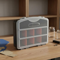 Multi-Use 10-Grid Compartment Box Easy to Organize Screw Organizer Box Portable Lightweight for Workshop