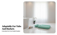 Bathtub Backrest Pillow Non-Slip Full Full-Length Bath Pillow Spa Bath Lounger Soft & Comfortable Bathroom Accessory