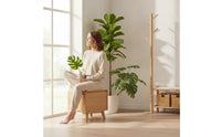 Shoe Storage Bench Compact Shoe Storage Bench Upholstered Furniture for Entryway, Hallway, Small Apartments