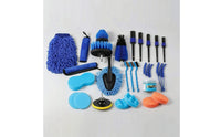 Professional Car Cleaning Kit with Drill Brushes Complete Drill Brush Set Soft Wheel Brush Portable for Garage