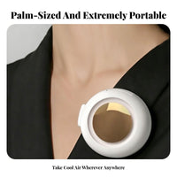 Attachable Mini 360-Degree fanDegree Adjustable Bladeless Mini Fan Compact Cooling Device