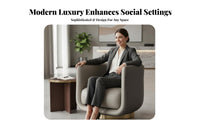 Upholstered Rotating Armchair Single Seater Rotating Tub Chair Modern and Design Ergonomic Design for Reception Area, Office