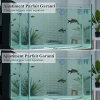 Acrylic Aquarium Divider for Fish Tanks - Transparent Isolation Board for Breeding, Fry, and Turtle Tanks