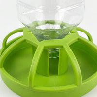 Automatic Chicken Feeder and Waterer for Small Birds, Quail Feeder for Cage and Backyard Chickens, Farm Feeding Dispenser, 480ml Capacity
