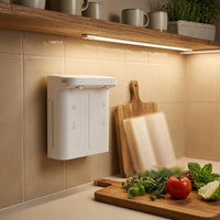 Automatic Foam Soap Dispenser Dual Head Wall-Attached Soap Dispenser IPX5 Water Resistant Cleaning Supply