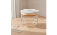 Resin Degassing Chamber Clear Vacuum Chamber with Lid Equipment Transparent Kit Silicone for Crafters, Workshops
