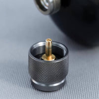 Easy to Install MAPP Gas Adapter Portable Propane Canister Adapter Small Size Outdoor Gear Sturdy for Campers