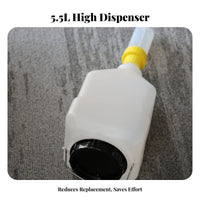 Large Capacity Hanging Sauce Dispenser Easy to Refill Commercial Sauce Pump for Restaurant Owners, Caterers, Concession Stands, Buffet Lines