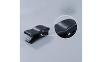 Spring-Loaded Saxophone Mic Clip Slimline Saxophone Mic Clip Compact Textured Grip for Saxophonists, Gigs, Rehearsals, Recording