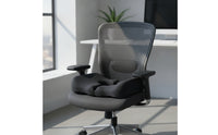 Pressure-Relieving Seat Cushion with T-Shaped Opening Coccyx Hollow Memory Foam Seat Cushion Skin-Friendly High-Density for Office Chair, Wheelchair
