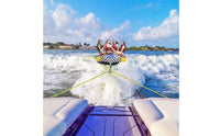 Marine Tow Rope Heavy Duty Boat Tow Strap Stainless Steel Clips Docking Line for Boating, Watersports