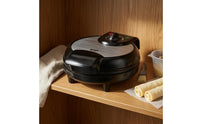 Electric Waffle Cone Maker 1200 W Countertop Waffle Cone Maker Kitchen Appliance Indicator Lights Textured Surface