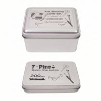 Blocking Kit with Storage Box Portable Craft Tool for Knitting, Knitters