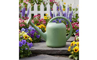 Gentle Watering Can with Sprinkler Head Sturdy Watering Can with Long Spout Molded Vessel Compact for Plant Lovers, Home, Greenhouse