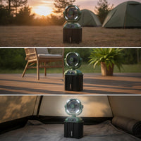 Camping Fan with Tank Misting Fan with Water Tank Portable for Campers, Campers, Tent, Patio