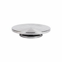 360 Degree Rotation Pottery Banding Wheel Silent Fluid Rotation Pottery Turntable Sturdy and Long-Lasting Sculpting Turntable Anti-Slip Design for Potters, Sculptors, Hobbyists, Display