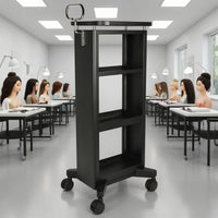 Salon Trolley Metal Hairdressing Trolley Swivel Casters Rolling Cart for Hairdressers
