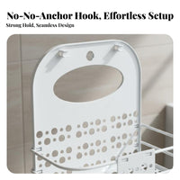 Foldable Laundry Basket Large Capacity Wall-Mounted Laundry Hamper Space-Saving Foldable Clothes Basket for RV Owners, Washroom, Bedroom, Dorm Room