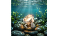 Underwater Light case with Bracket Waterproof Underwater Lamp Housing Adjustable For