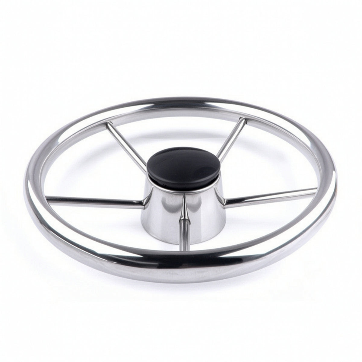 stainless steel Steering Wheel Stainless Steel Boat Steering Wheel 11-Inch for Stations