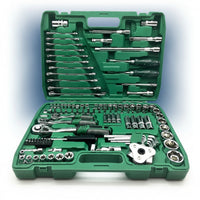 Professional Automotive Tool Kit Organized Socket Set with Case Portable Mechanics Tool Set Versatile for DIYers