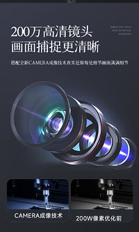 手机内窥镜高清360度旋转摄像头汽车维修可视下水管道检测