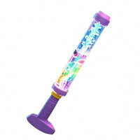 Transparent Glowing Rainbow Water Blaster Cylindrical LED Water Blaster Toy Plastic Plaything Easy to Fill