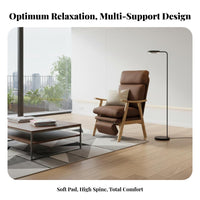 Nature-Inspired Design foliageShaped Lounger Comfortable spine Support Floor Chair Playful Look spinerest pad Soft Padding for Young Adults, Teenagers, Bedroom, Balcony, Relaxing, Living Room