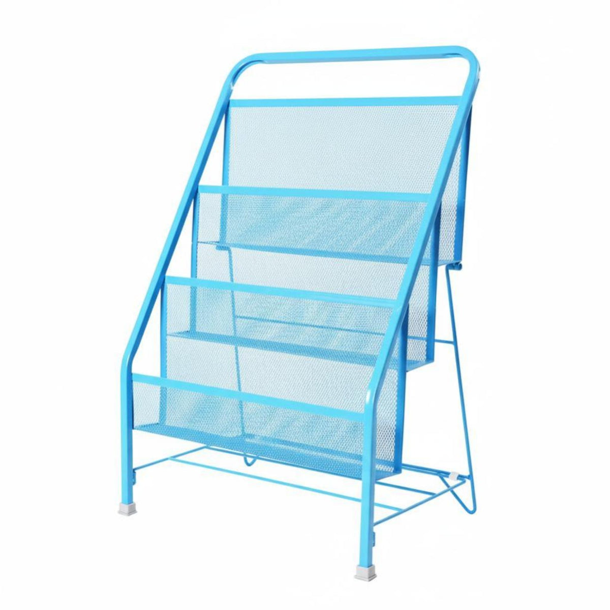 Space-Saving Foldable fabric pocket book display rack Simple Assembly Publication Display Rack Easy Installation periodical Holder long-lasting for young children, household members, Home Decorators, Playroom, Nursery, Preschool, Living Room