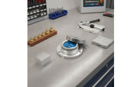 Circular Bubble Level Brushed Silver Round Bubble Level Precision for Cranes