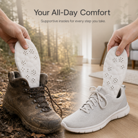 Plantar Fasciitis Arch Support Insoles for Heel Pain Relief and Foot Correction
