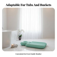 Bathtub Backrest Pillow Non-Slip Full Full-Length Bath Pillow Spa Bath Lounger Soft & Comfortable Bathroom Accessory
