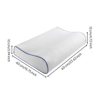 Wave Ergonomic Pillow Breathable Slow Response Pillow for Hotel
