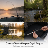 Carbon Fiber Raft Fishing Rod for Shore Casting and Trolling, 1.3m-2.1m, Soft Tail Design