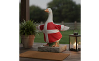Goose Sweater Outfit Festival Theme Flag Goose Costume Stars and Stripes Yard Decoration for Lawn, Garden