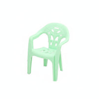 Miniature Armchair Realistic Design Tiny Chair Model Stackable Toy Accessory for Doll Collectors, Hobbyists