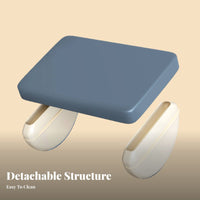 under-table Footrest Improves Posture Foot Stool Easy Assembly for Gaming Setup